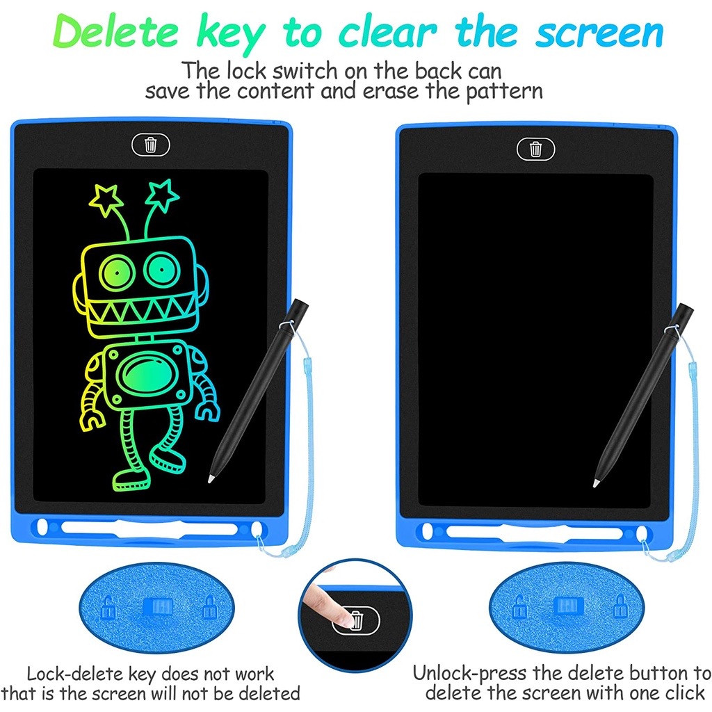 Prancheta de Desenho LCD Infantil