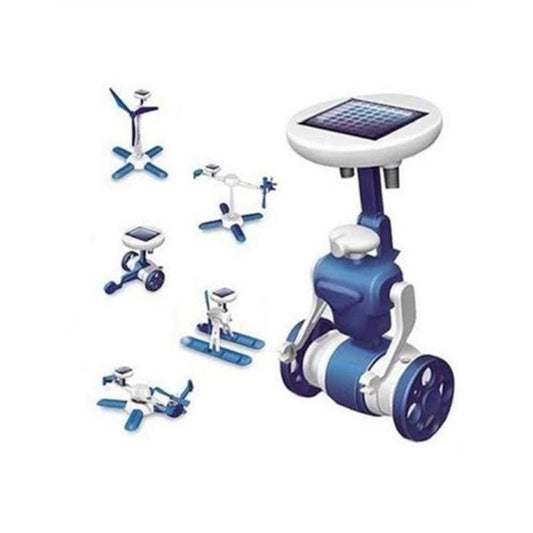 Robô Solar 6 em 1 - Kit Educativo de Robótica com Energia Solar