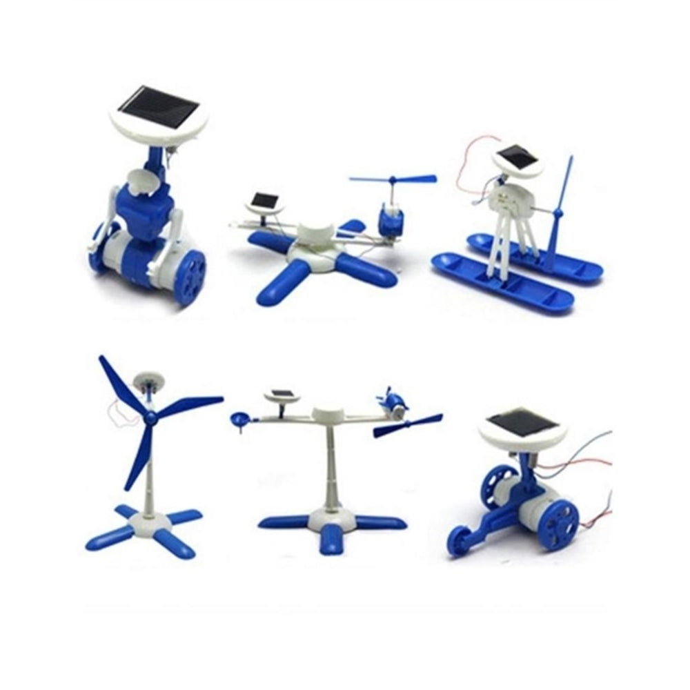 Robô Solar 6 em 1 - Kit Educativo de Robótica com Energia Solar